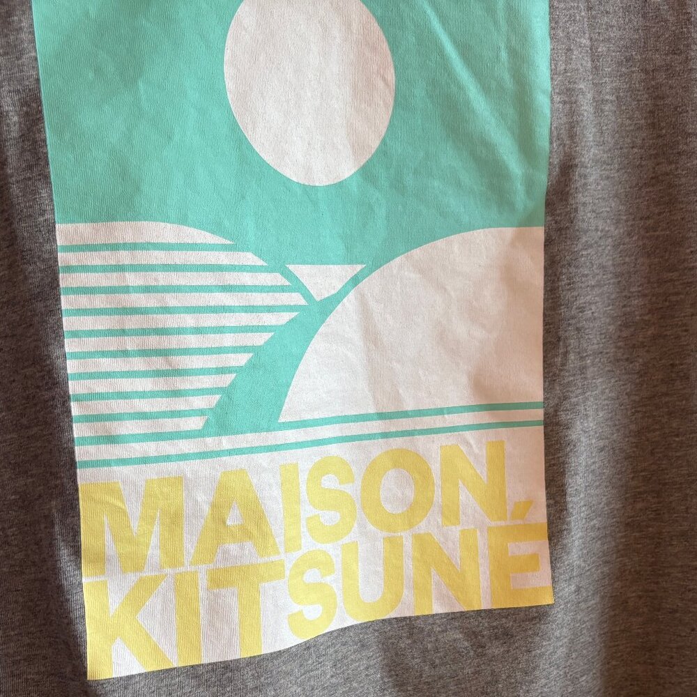 Maison Kitsuné x Anthony Burrill Limited Edition Graphic T-Shirt - Size M - Picture 3 of 9